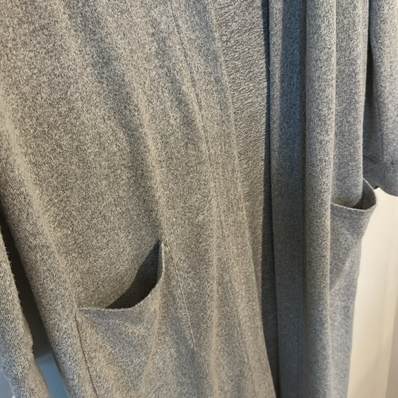 NOISY MAY | Gray Long Open Cardigan - Picture 5 of 13